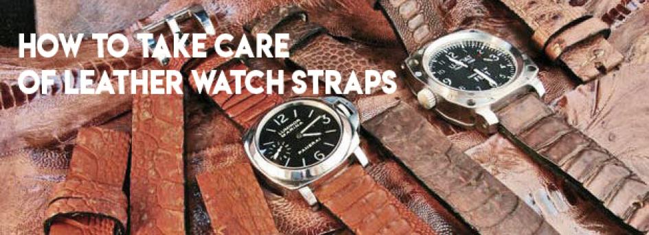 How To Care For A Leather Watch Strap