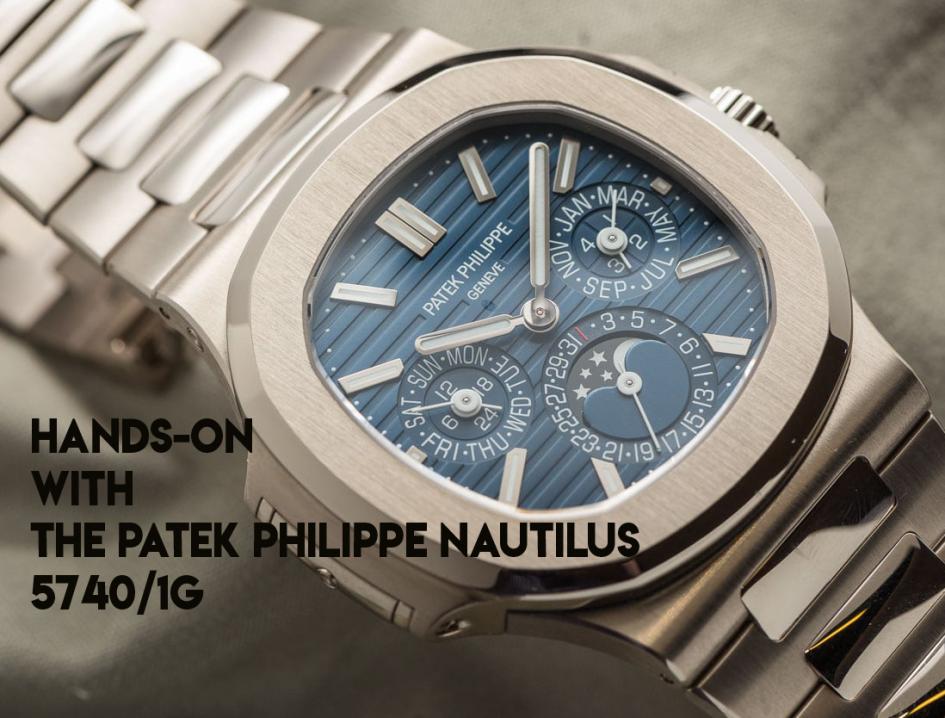 Patek philippe nautilus on sale 5740