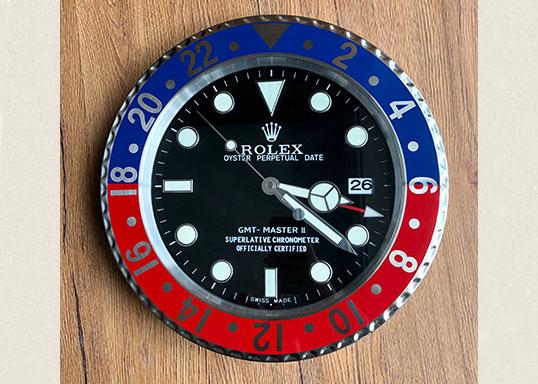 rolex pepsi wall clock